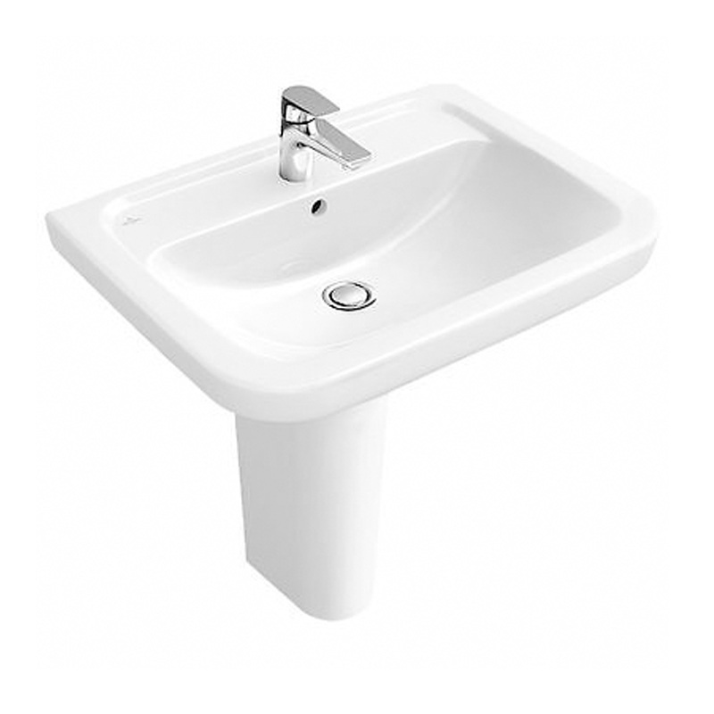 Villeroy-Boch, Lavoar dreptunghiular, 60 cm, alb alpin, Architectura Villeroy-Boch, Lavoar dreptunghiular, 60 cm, alb alpin, Architectura