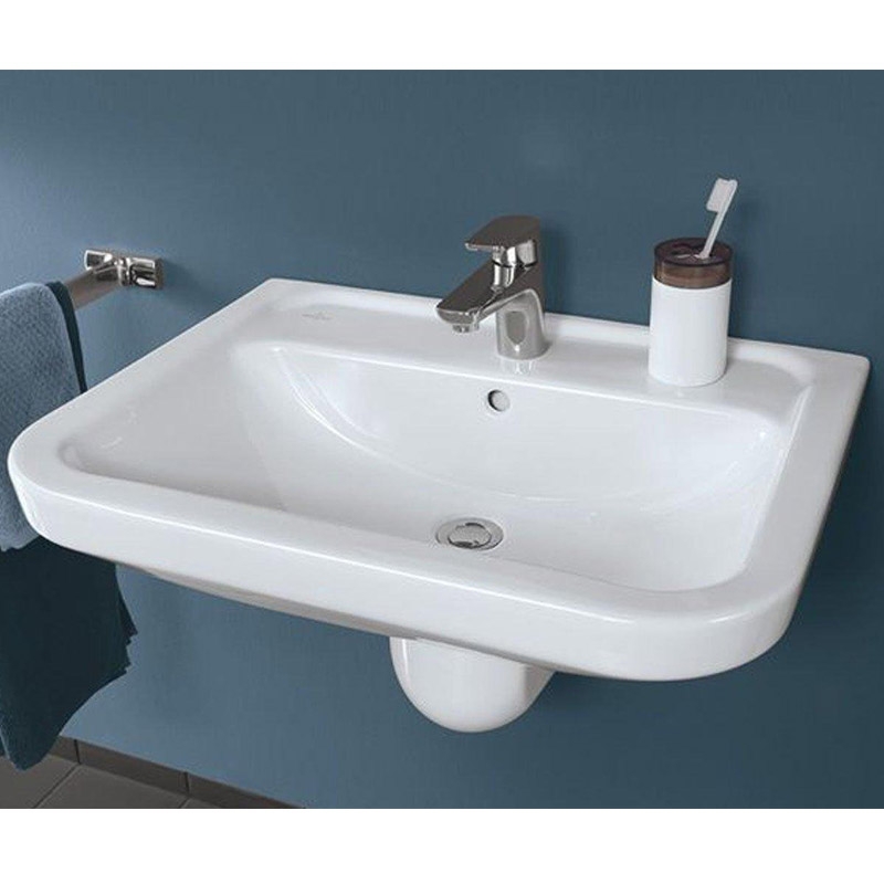 Villeroy-Boch, Lavoar dreptunghiular, 60 cm, alb alpin, Architectura Villeroy-Boch, Lavoar dreptunghiular, 60 cm, alb alpin, Architectura
